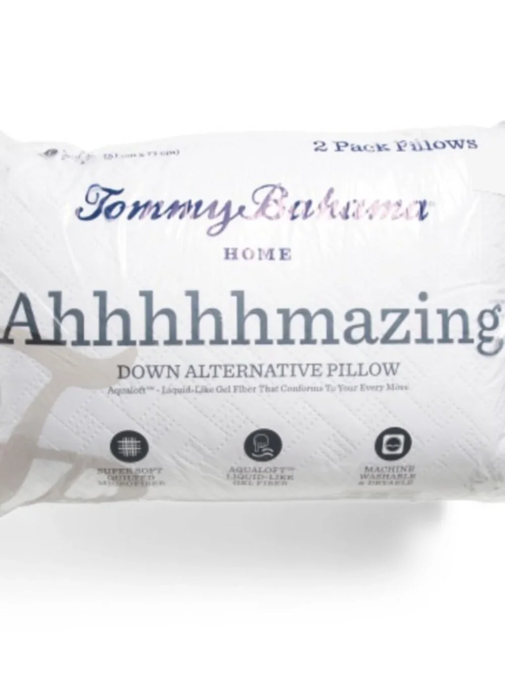 TOMMY BAHAMA 20x28 2pk Down Alternative Pillows
